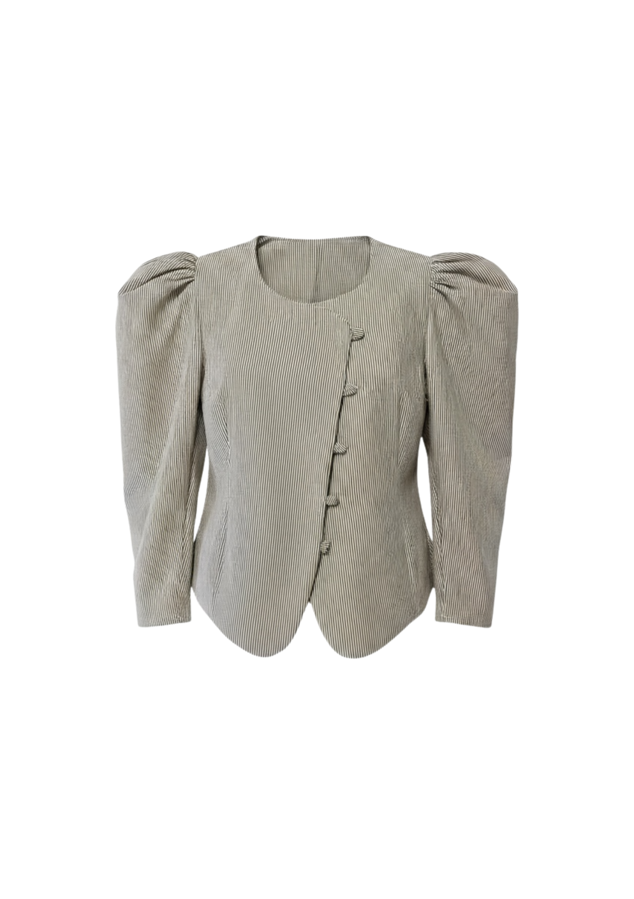 Diana Brown Stripes Top