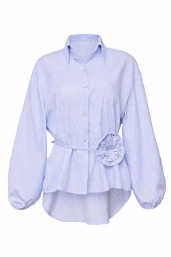 Julia Shirt with Removable Flower