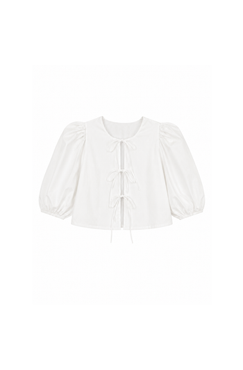 Jess White Cotton Top