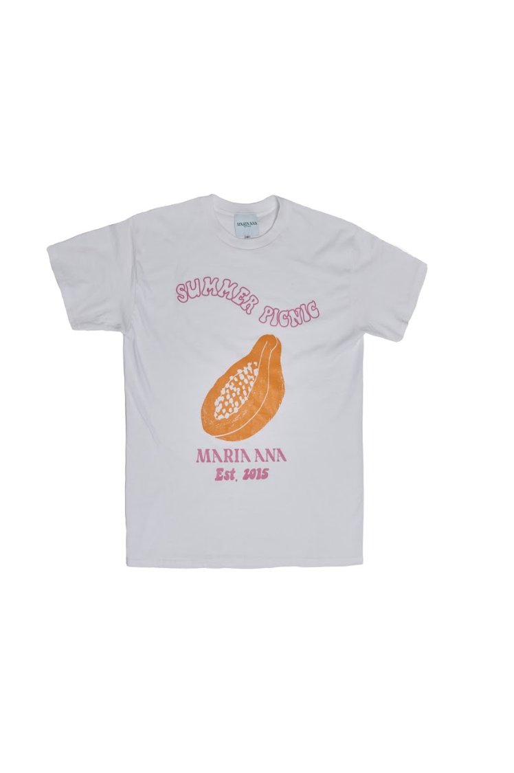 Picnic T-Shirt Papaya