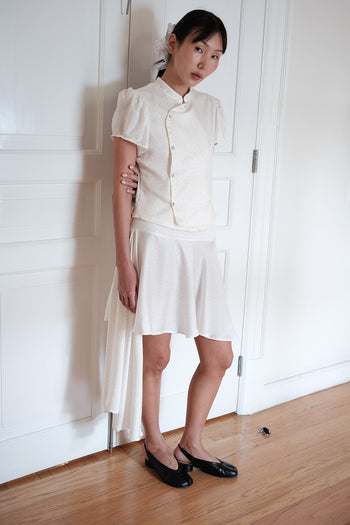 Loulou Dot Skirt