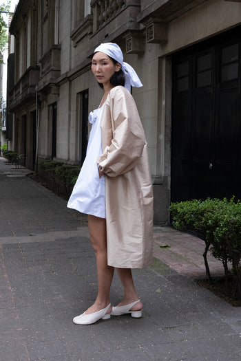 Bianca Taffeta Coat