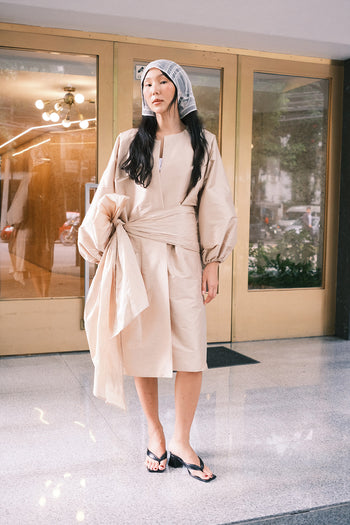 Bianca Taffeta Coat