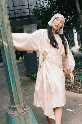 Bianca Taffeta Coat