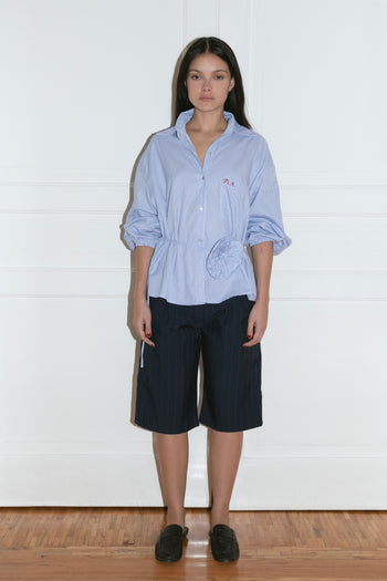 Julia Shirt with Removable Flower