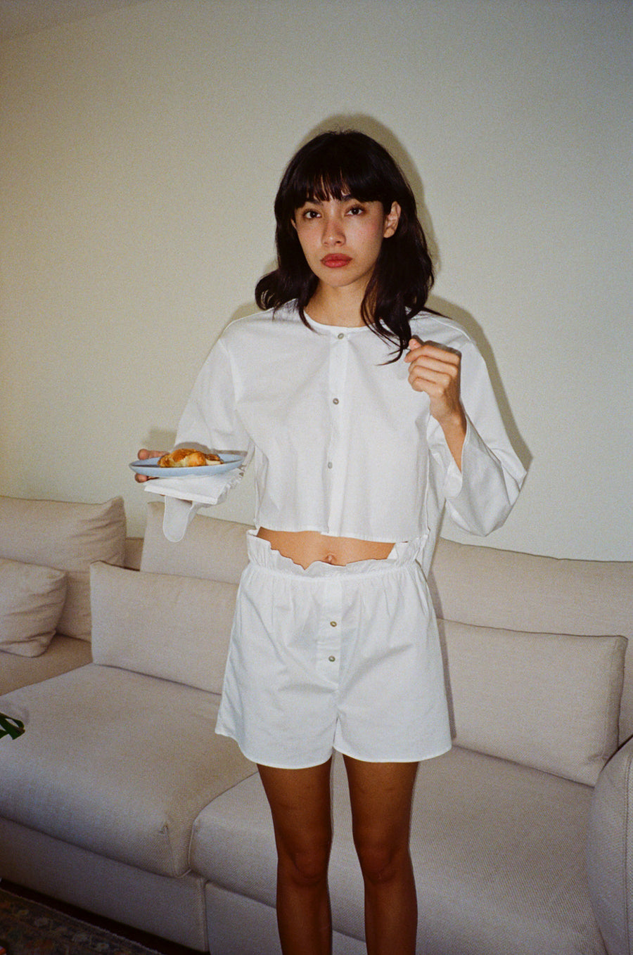 Zoe Shirt White