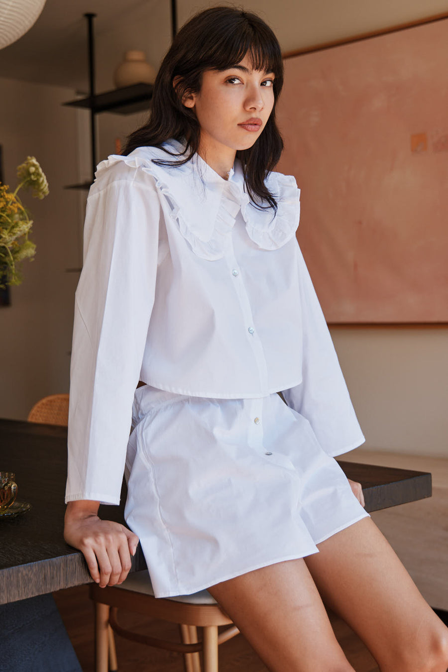 Zoe Shirt White