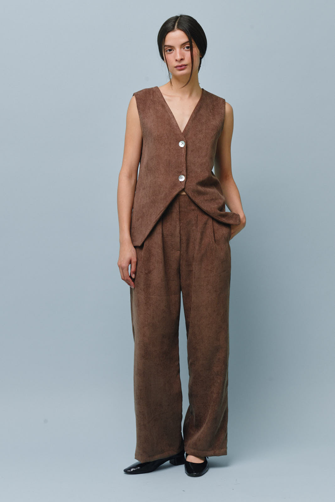 Julia Pana Brown Pants